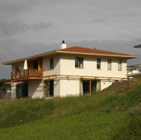 Neubau Wohnhaus mit Schopfgebäude  CH - Zuzgen